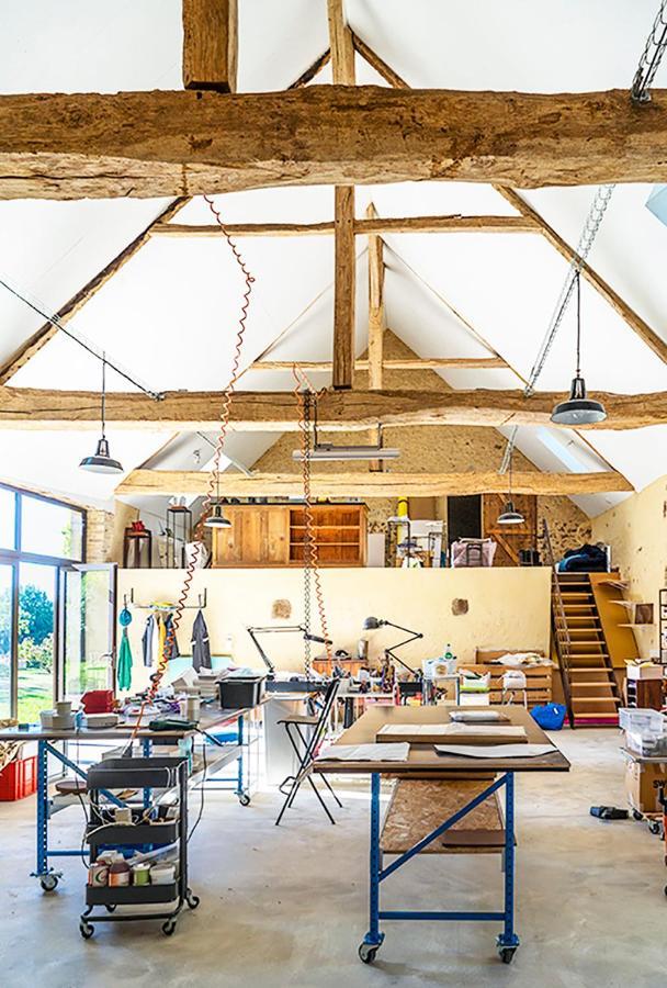 Chambre D'Hotes Chez Artiste Verrier, La Perriere - Perche Exterior foto